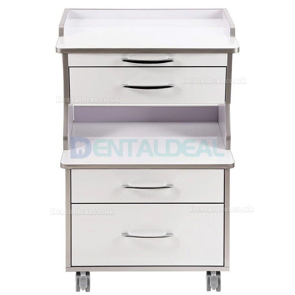 Dentech G15 Mobile Dental Surgical Instrument Trolley Cart with 3 Drawers